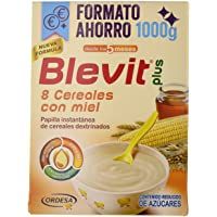 Blevit Plus 8 Cereales Miel- 1 unidad 1000 gr. A partir de los 5 meses- contiene gluten.